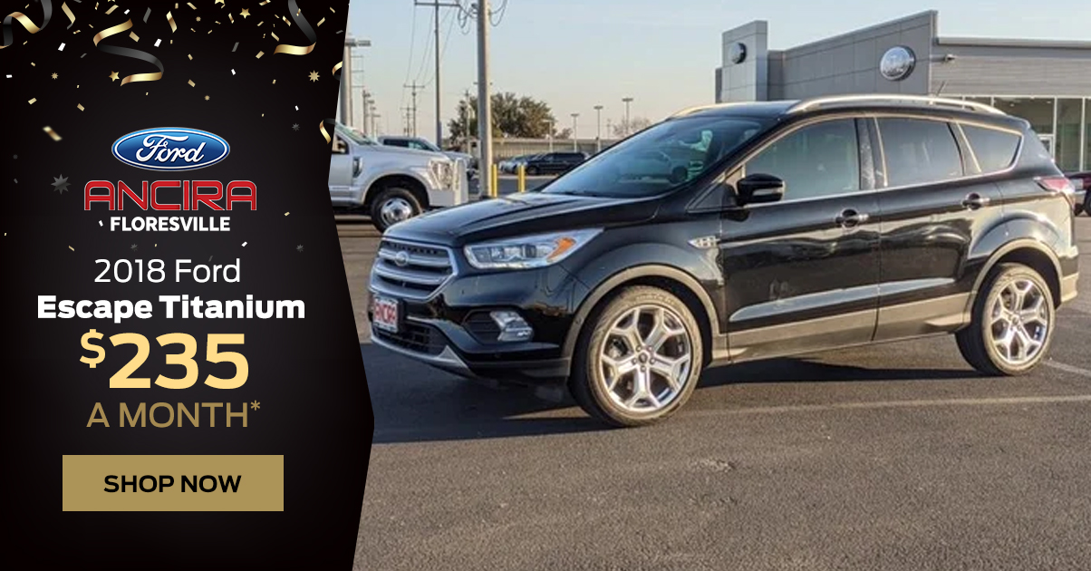 Buy From Home Today - ONLY $235 A MONTH - Pre-Owned 2018 Ford Escape