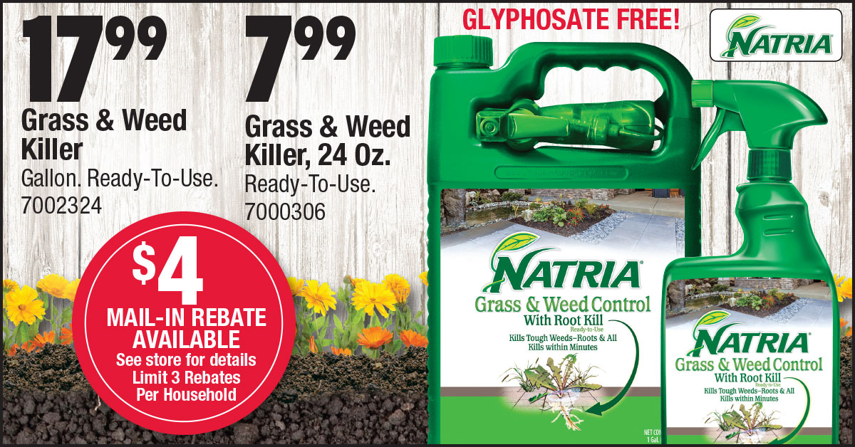 Natria® Weed & Grass Killer!