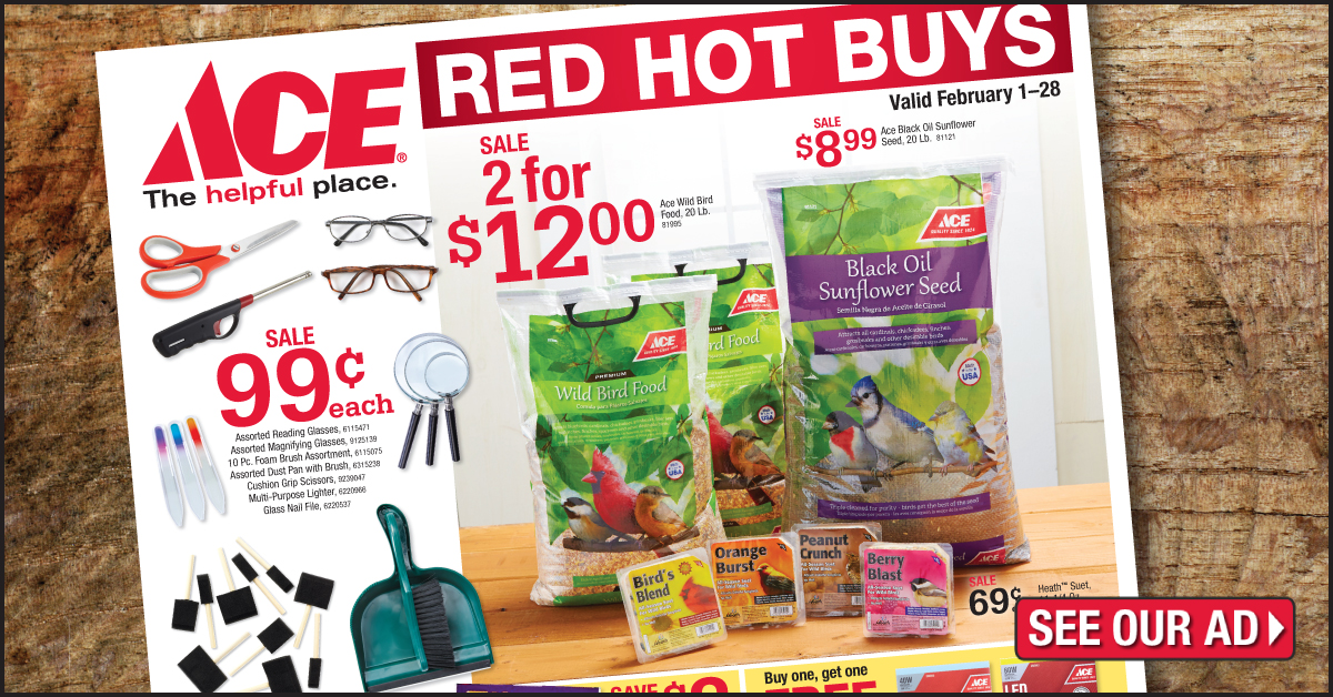 Red Hot Buys Suburban Ace Hardware