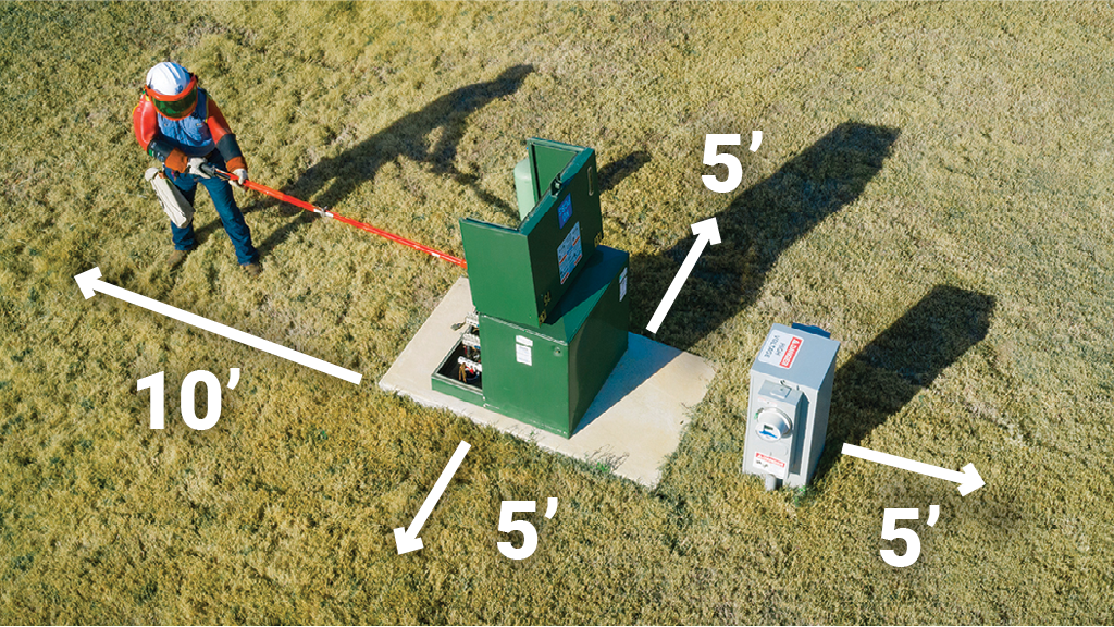 Keep safe around padmounted transformers